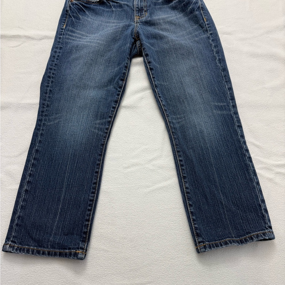 GAP Low Rise Blue Denim Capri Jeans